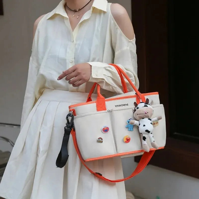 Multifunctional Waterproof Baby Diaper Bag - Large Capacity & Versatile! Teeny Pandas