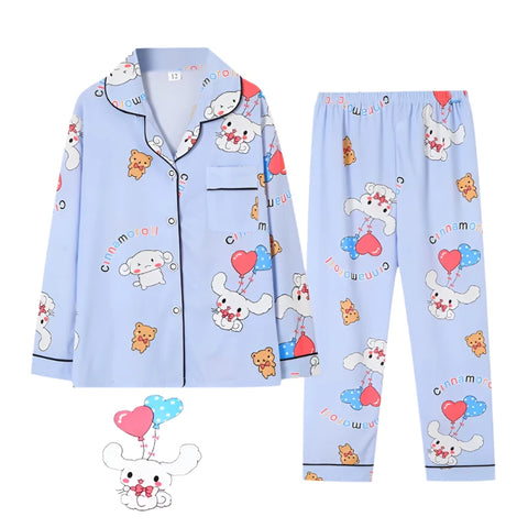 Cute Kids Pajama Set – Trendy and Comfortable Nightwear for Autumn