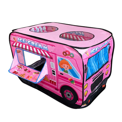 Kids Vehicle Play Tents – Firetruck, Ice Cream Truck & Police Van & More! Teeny Pandas