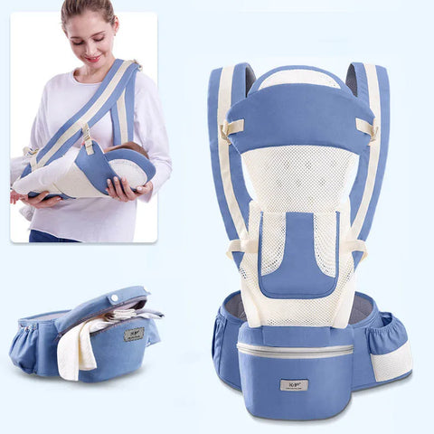3 Carry Models Ergonomic Baby Carrier Backpack with Large Storage