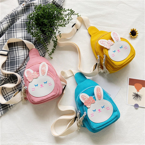 Cute Little Rabbit Children's Crossbody Bag