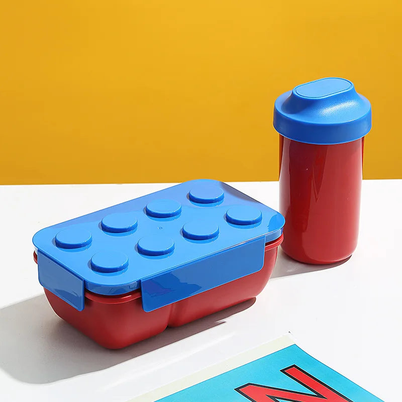 Stackable Bento Kids Lunch Box - Perfect for Kids on the Go! Teeny Pandas