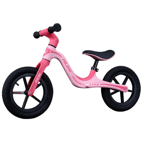 12-Inch No Pedal Balance Bike for Toddlers – Adjustable Seat Push Bicycle