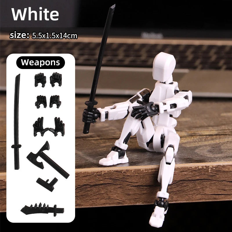 Durable T13 Action Figures for Kids - For Fun Adventure Every Play! Teeny Pandas