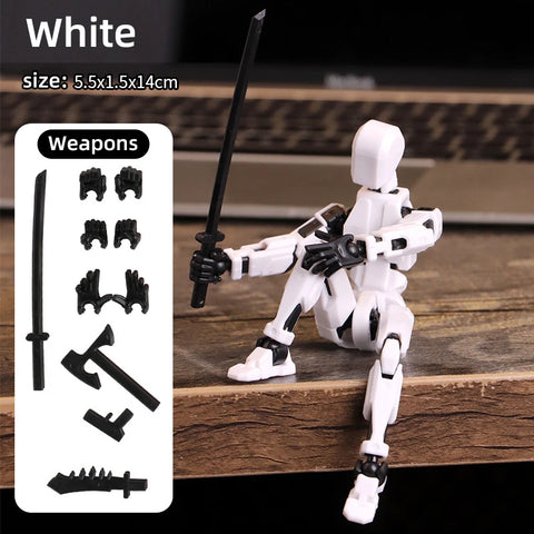 Durable T13 Action Figures for Kids - For Fun Adventure Every Play! Teeny Pandas