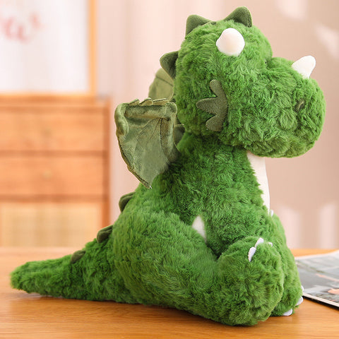 2-in-1 Green Dinosaur Plushies in a Dragon Egg