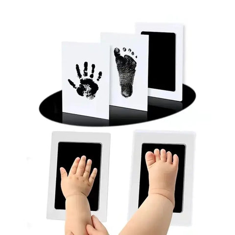 DIY Baby Handprint and Footprint Kit - Create Lasting Memories! Teeny Pandas
