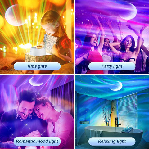 Northern Lights Starry Sky Projector - For Kids Room!
