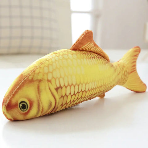 Fish Koi Carp Plush Toy – Lifelike Stuffed Aquatic Fish Pillow for Kids