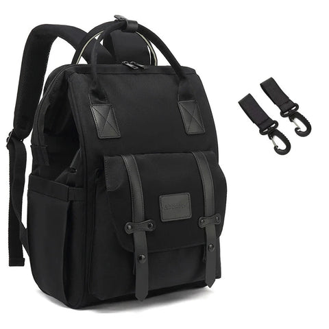 Waterproof Diaper Bag Backpack - Stylish & Functional Baby Travel Essential! Teeny Pandas