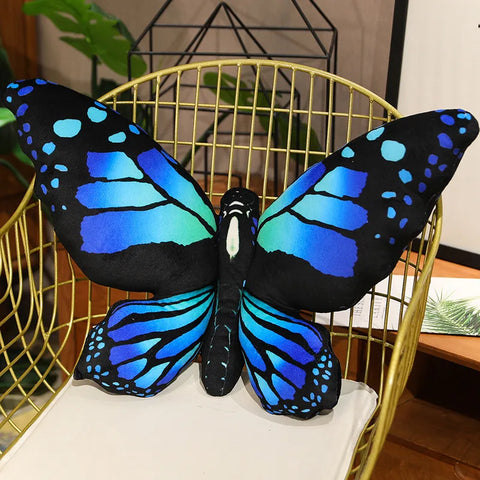 Butterfly Plush Pillow Ornament - Perfect Sofa Pillow and Room Decor
