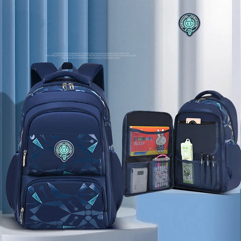 Waterproof Children School Bags for Boys – Orthopedic Backpack for Primary School
