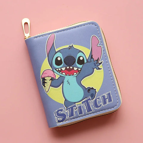 Cartoon Stitch Wallet – Children’s Coin Purse