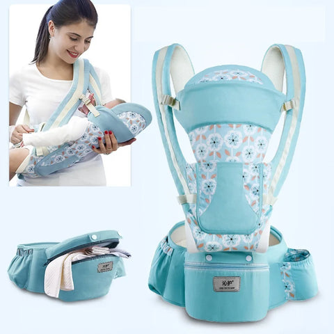 3 Carry Models Ergonomic Baby Carrier Backpack with Large Storage