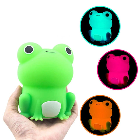 Frog Soft Silicone Sleeping Night Light