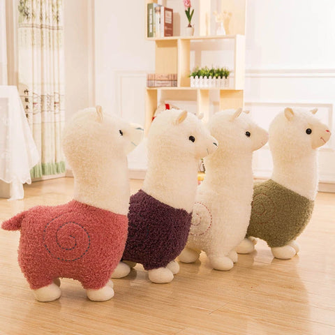 Plush Alpacasso Toy - Soft Stuffed Alpaca Doll