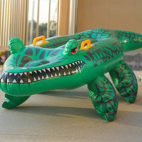 Crocodile Pool Float for Kids – Ultimate Summer Fun Ride-on