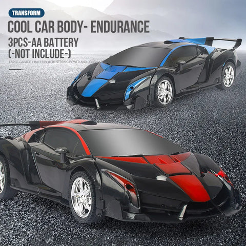 Electric RC Car 2 In1 Transformation Robots - RC Sports Vehicle for Kids!