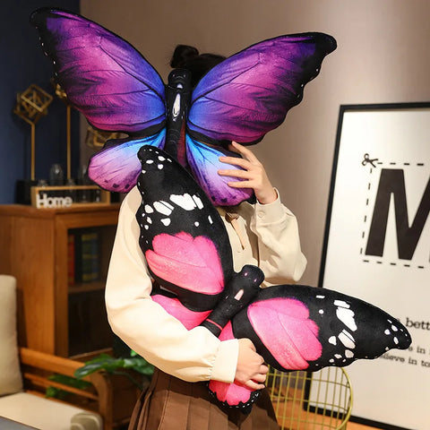 Butterfly Plush Pillow Ornament - Perfect Sofa Pillow and Room Decor