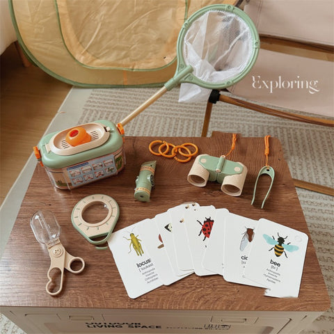 Kids Camping Adventure Toy Set – Complete Outdoor Play Kit Teeny Pandas