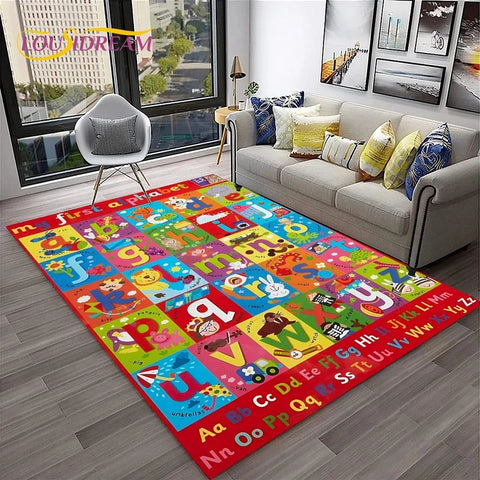 Alphabet Learning Play Mat - Fun & Educational for Kids! Teeny Pandas
