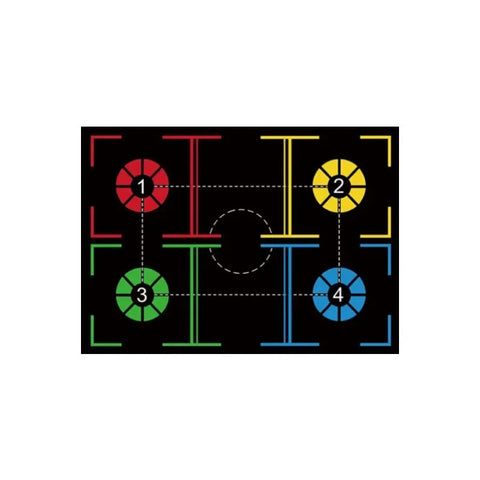 Basketball Training Mat - Non-Slip Footwork Training Mat for Kids