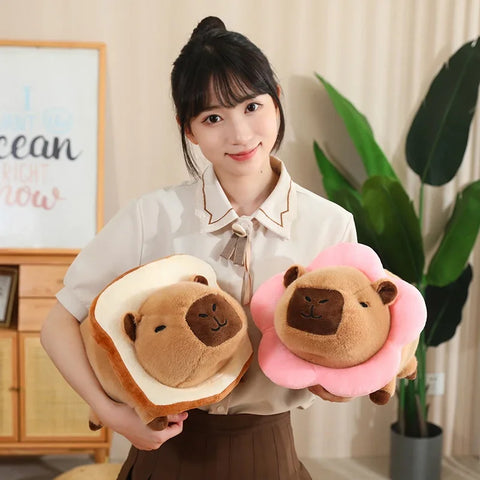 Adorable Capybara Cosplay Plushies