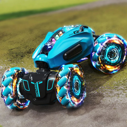 RC 360° Rotating Off-Road Stunt Car - Stunning Stunts and Climbing Performance!