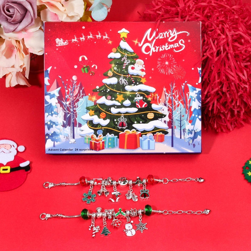 DIY Christmas Bracelet Making Kit– 24 Days of Festive Surprises! Teeny Pandas
