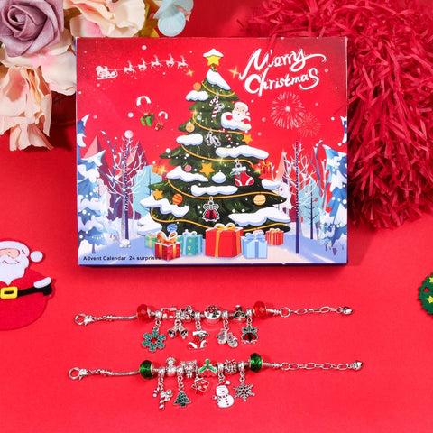DIY Christmas Bracelet Making Kit– 24 Days of Festive Surprises! Teeny Pandas