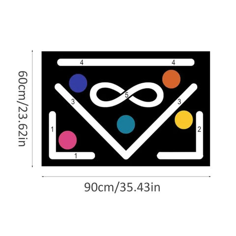 Football Training Mat - Anti-Skid Soccer Training Mat