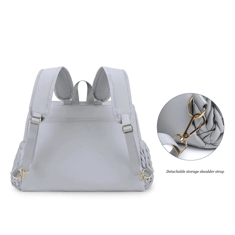 Stylish Baby Bag Backpack with Insulated interior lining Teeny Pandas
