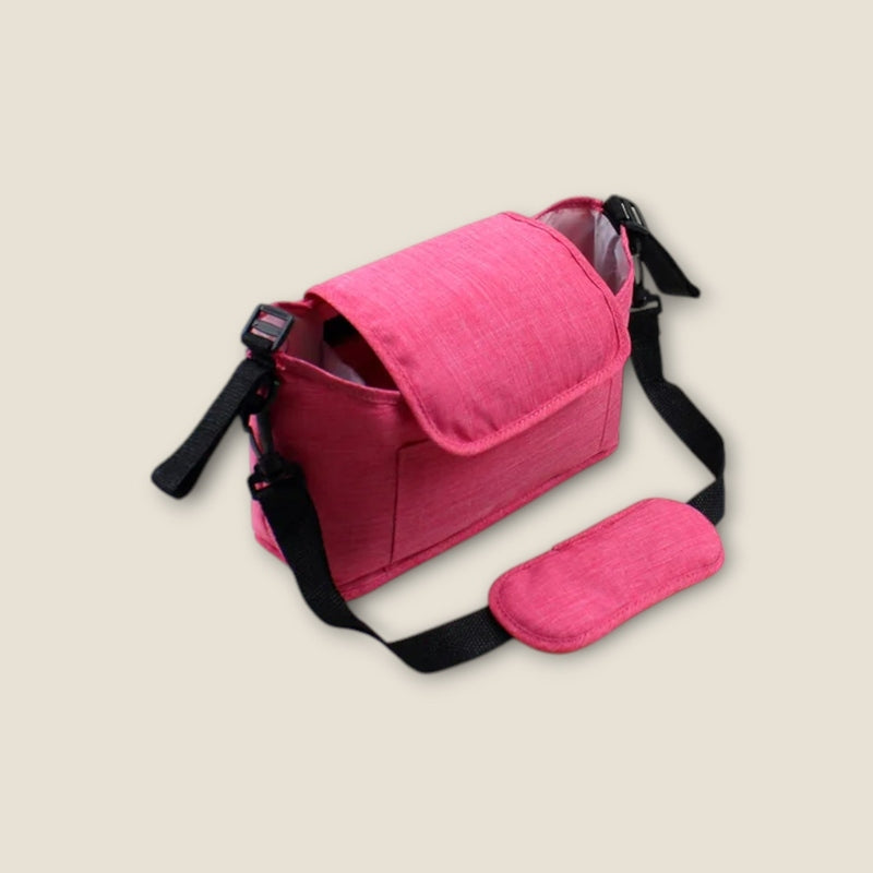 Universal Stroller Organizer - With Adjustable Shoulder Strap! Teeny Pandas