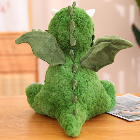 2-in-1 Green Dinosaur Plushies in a Dragon Egg