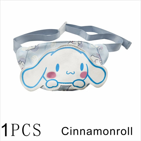 Cute Anime Cat Fanny Pack for Kids – Nylon Crossbody Bag