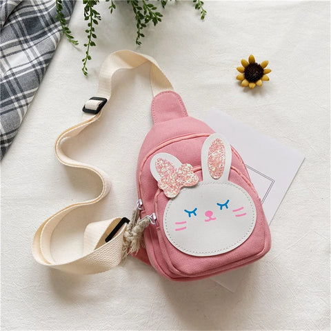 Cute Little Rabbit Children's Crossbody Bag