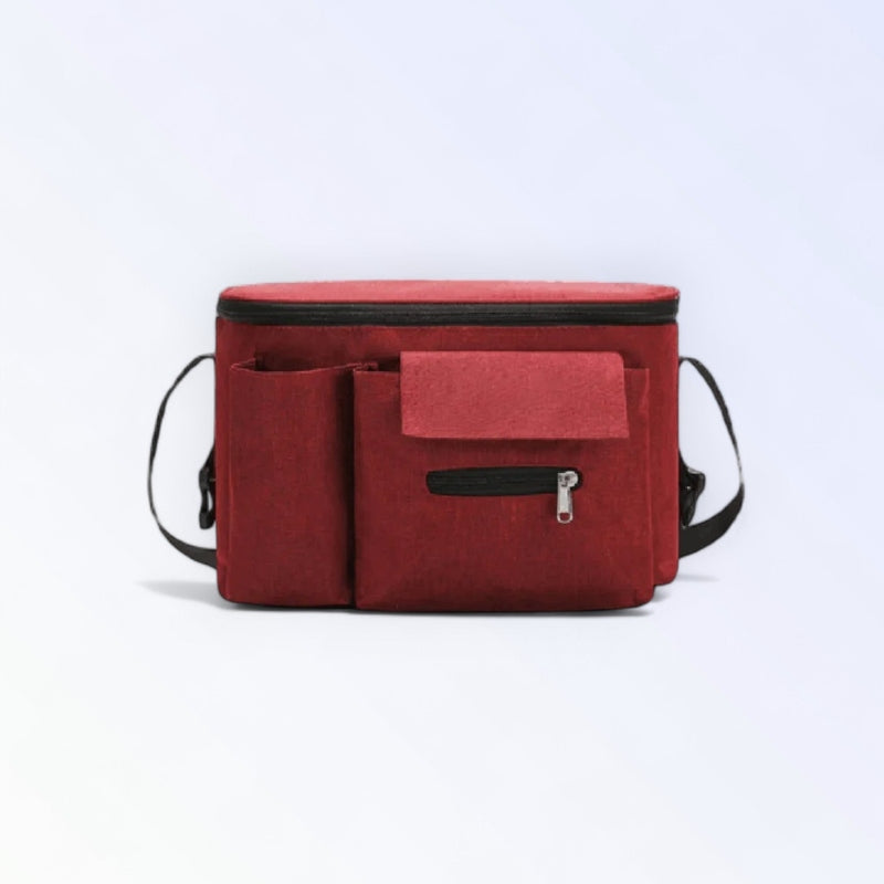 Adjustable Quilted Diaper Bag for Strollers – Stylish, Durable, and Versatile Teeny Pandas