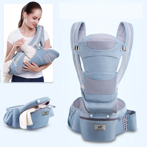 3 Carry Models Ergonomic Baby Carrier Backpack with Large Storage