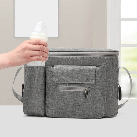 Adjustable Quilted Diaper Bag for Strollers – Stylish, Durable, and Versatile Teeny Pandas