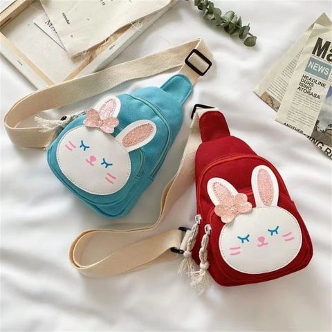 Cute Little Rabbit Children's Crossbody Bag