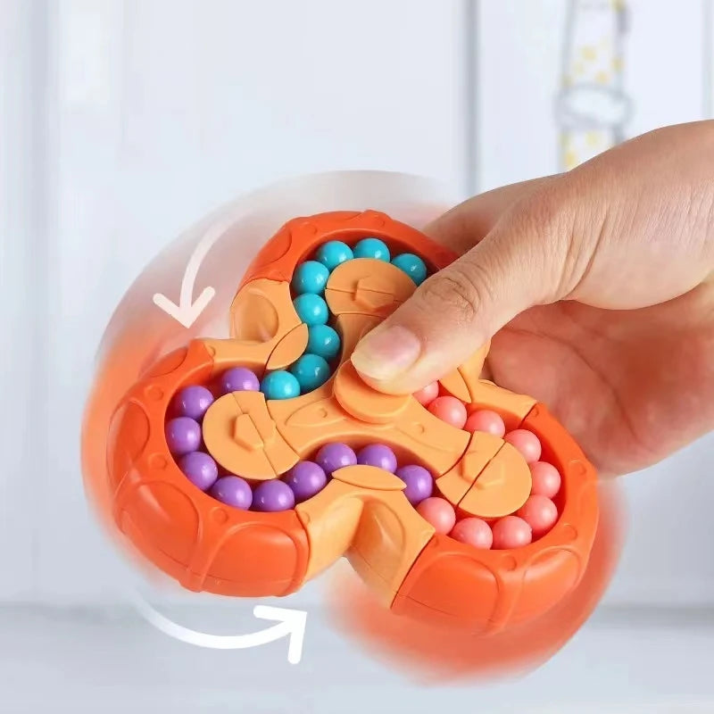 2-in-1 Rubik's Cube Magic Bean Puzzle Spinner Teeny Pandas
