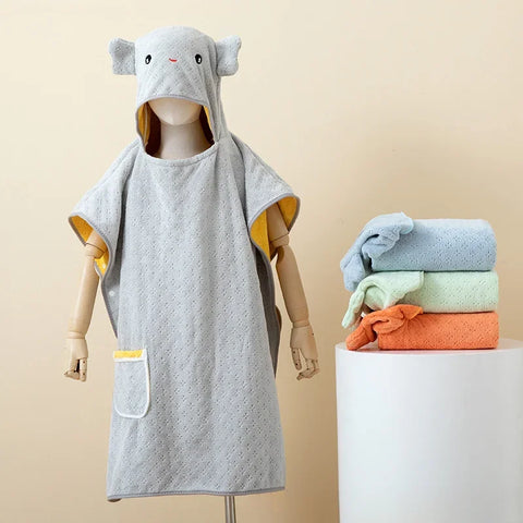 Cartoon Kids Towel -Soft Coral Fleece Towel