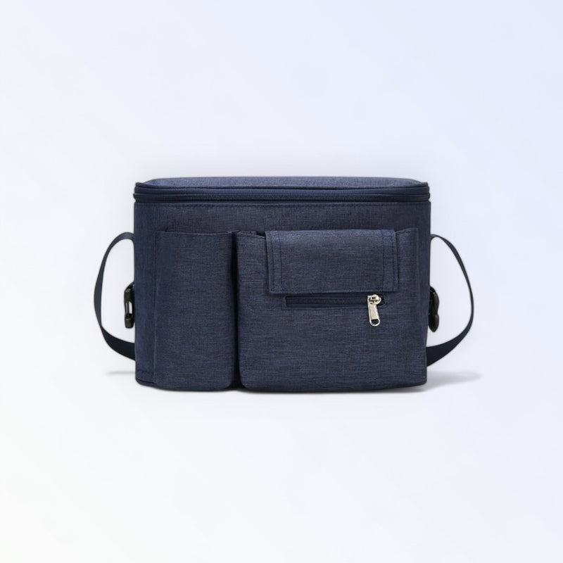 Adjustable Quilted Diaper Bag for Strollers – Stylish, Durable, and Versatile Teeny Pandas