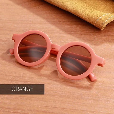 Round Frame Kids Sun Protect Sunglasses - Stylish, Safe & Durable Teeny Pandas