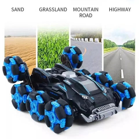 Eight-Wheel Stunt Off-Road Remote Control Car
