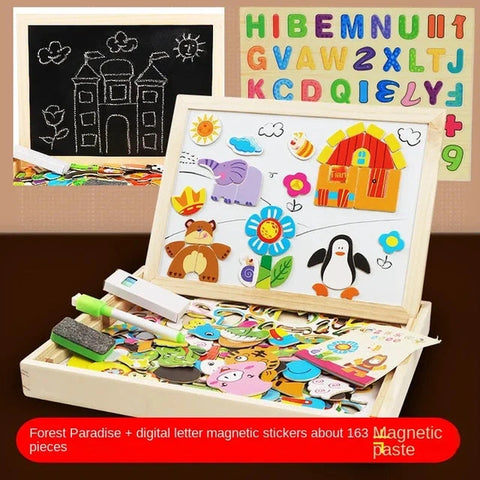 Multifunctional Creative Magnetic Puzzle - Early Education & Parent-Child Interaction