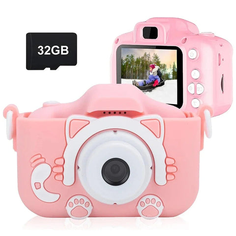 Kids Digital Camera with 1080P HD Video – Cartoon Design