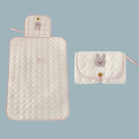 Portable, Waterproof, and Reusable Baby Changing Pad