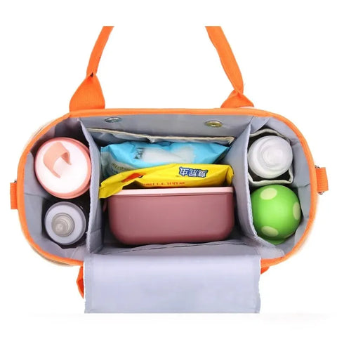 Multifunctional Waterproof Baby Diaper Bag - Large Capacity & Versatile! Teeny Pandas
