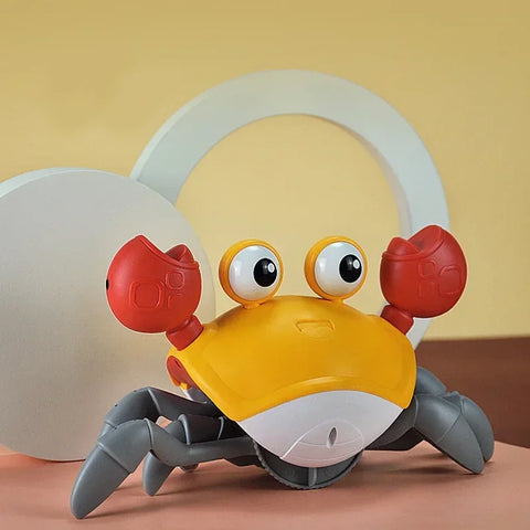 Interactive Crawling Crab Toy for Baby Tummy Time Fun Teeny Pandas